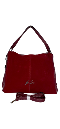 Genti De Dama - Geanta Dama Piele Naturala Grena Faby G04550