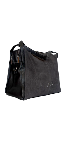 Geanta Dama Piele Naturala Gri Faby G04505 [2]