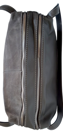Geanta Dama Piele Naturala Gri Faby G04505 [4]