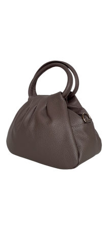 Genti De Dama - Geanta Dama Piele Naturala Gri Ilinca G04578