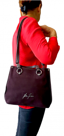 Geanta Dama Piele Naturala Maro Silvia V. Fabbiano G04423 [5]