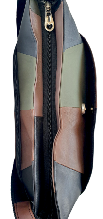 Geanta Dama Piele Naturala Multicolor Evelina G04536 [4]