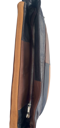 Geanta Dama Piele Naturala Multicolor Mirela G04556 [5]