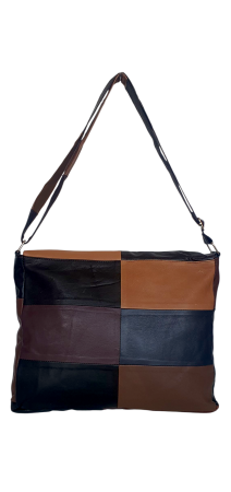 Geanta Dama Piele Naturala Multicolor Mirela G04556 [3]