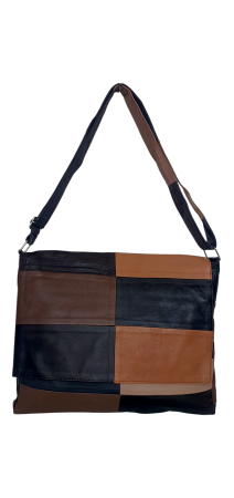 Geanta Dama Piele Naturala Multicolor Mirela G04556 [1]