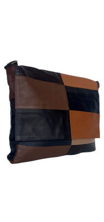 Geanta Dama Piele Naturala Multicolor Mirela G04556 [2]