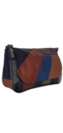 Geanta Dama Piele Naturala Multicolora Ada G04342 [2]