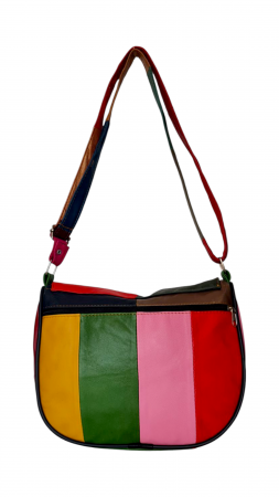 Geanta Dama Piele Naturala Multicolora Adriana G04157 [7]