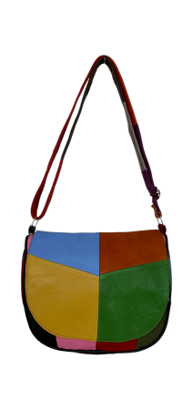 Geanta Dama Piele Naturala Multicolora Adriana G04494 [1]