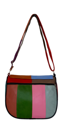 Geanta Dama Piele Naturala Multicolora Adriana G04494 [3]