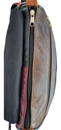 Geanta Dama Piele Naturala Multicolora Adriana G04495 [5]