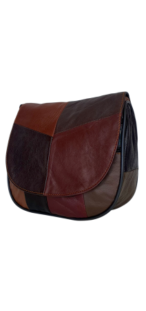 Genti De Dama - Geanta Dama Piele Naturala Multicolora Adriana G04530