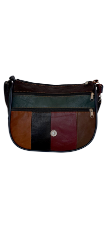 Geanta Dama Piele Naturala Multicolora Adriana G04530 [4]