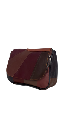 Genti De Dama - Geanta Dama Piele Naturala Multicolora Caro G04645