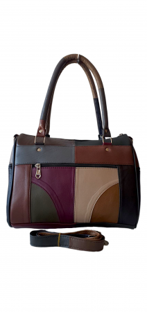 Geanta Dama Piele Naturala Multicolora Dorina G04190 [3]