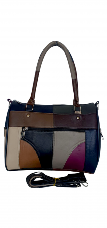 Geanta Dama Piele Naturala Multicolora Dorina G04383 [3]
