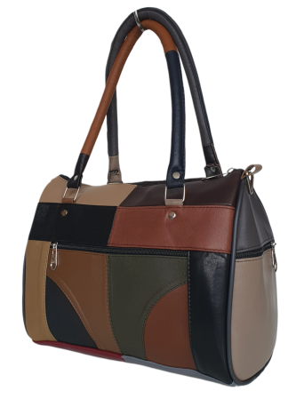 Genti De Dama - Geanta Dama Piele Naturala Multicolora Dorina G04647