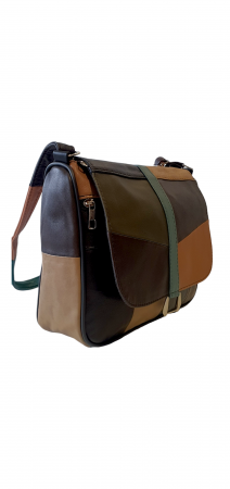 Geanta Dama Piele Naturala Multicolora Emi G03830 [2]