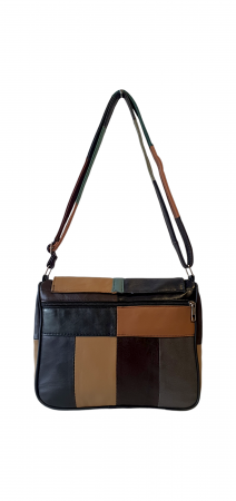 Geanta Dama Piele Naturala Multicolora Emi G03830 [3]