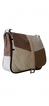 Geanta Dama Piele Naturala Multicolora Emi G04311 [2]