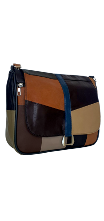 Geanta Dama Piele Naturala Multicolora Emi G04513 [2]