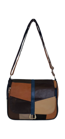 Geanta Dama Piele Naturala Multicolora Emi G04513 [1]