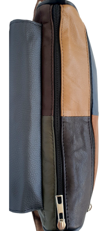 Geanta Dama Piele Naturala Multicolora Emi G04513 [5]
