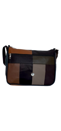 Geanta Dama Piele Naturala Multicolora Emi G04514 [4]