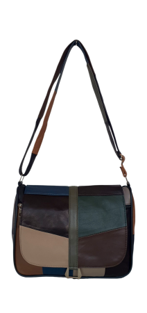 Geanta Dama Piele Naturala Multicolora Emi G04517 [1]
