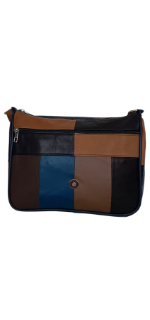 Geanta Dama Piele Naturala Multicolora Emi G04518 [4]