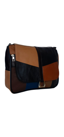 Geanta Dama Piele Naturala Multicolora Emi G04518 [2]