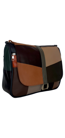 Geanta Dama Piele Naturala Multicolora Emi G04519 [2]