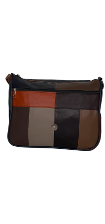 Geanta Dama Piele Naturala Multicolora Emi G04519 [4]
