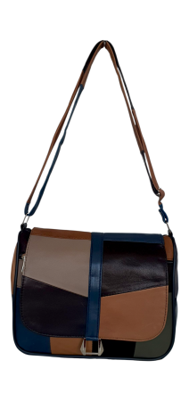Geanta Dama Piele Naturala Multicolora Emi G04531 [1]