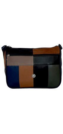 Geanta Dama Piele Naturala Multicolora Emi G04531 [4]