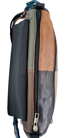 Geanta Dama Piele Naturala Multicolora Emi G04531 [5]
