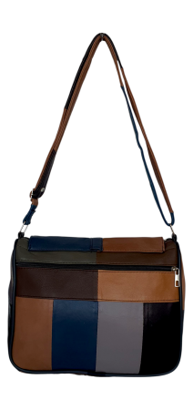 Geanta Dama Piele Naturala Multicolora Emi G04531 [3]