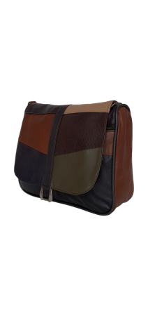 Genti De Dama - Geanta Dama Piele Naturala Multicolora Emi G04600