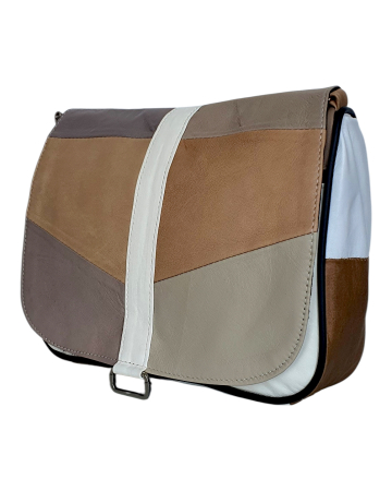 Genti De Dama - Geanta Dama Piele Naturala Multicolora Emi G04813