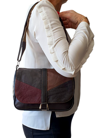 Geanta Dama Piele Naturala Multicolora Kendra G04524 [6]