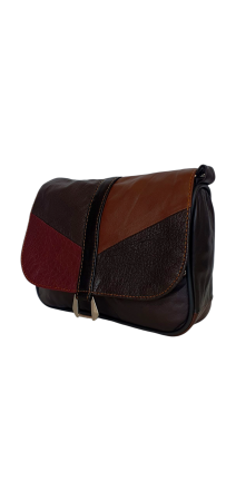 Genti De Dama - Geanta Dama Piele Naturala Multicolora Kendra G04524
