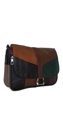 Geanta Dama Piele Naturala Multicolora Kendra G04527 [2]