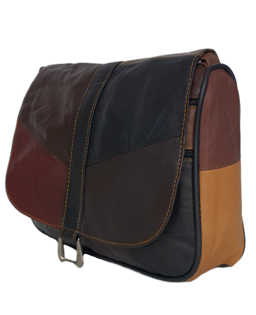 Genti De Dama - Geanta Dama Piele Naturala Multicolora Emi G04654