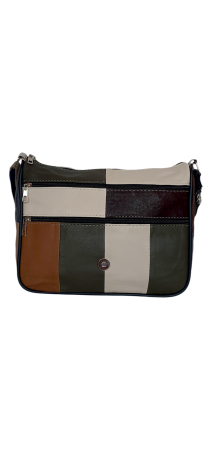 Geanta Dama Piele Naturala Multicolora Magda G04520 [4]