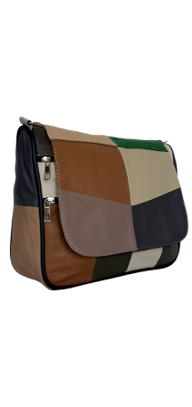 Geanta Dama Piele Naturala Multicolora Magda G04520 [2]