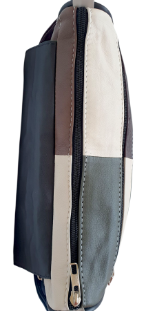 Geanta Dama Piele Naturala Multicolora Magda G04520 [5]
