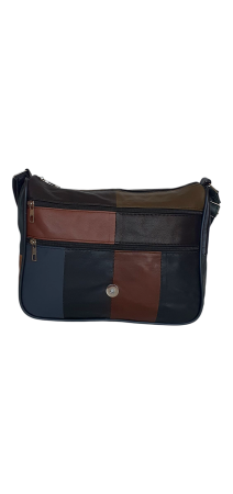 Geanta Dama Piele Naturala Multicolora Magda G04521 [4]