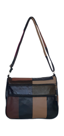 Geanta Dama Piele Naturala Multicolora Magda G04521 [3]