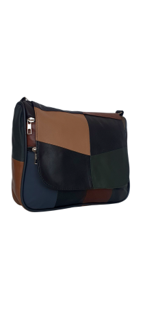Geanta Dama Piele Naturala Multicolora Magda G04521 [2]