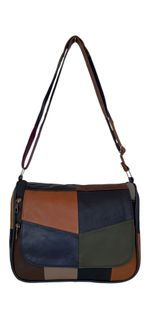 Geanta Dama Piele Naturala Multicolora Magda G04522 [1]